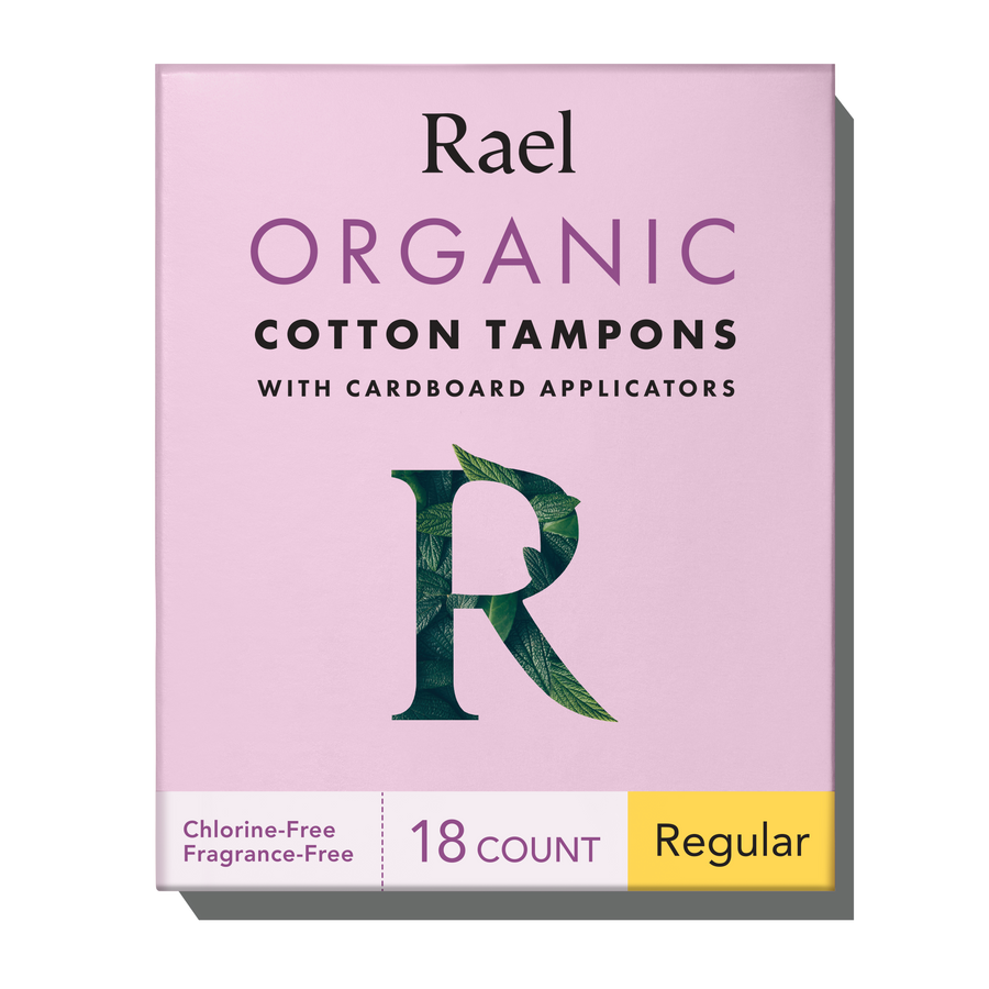 Regular Cardboard Applicator Tampons Made With Organic Cotton Q4
