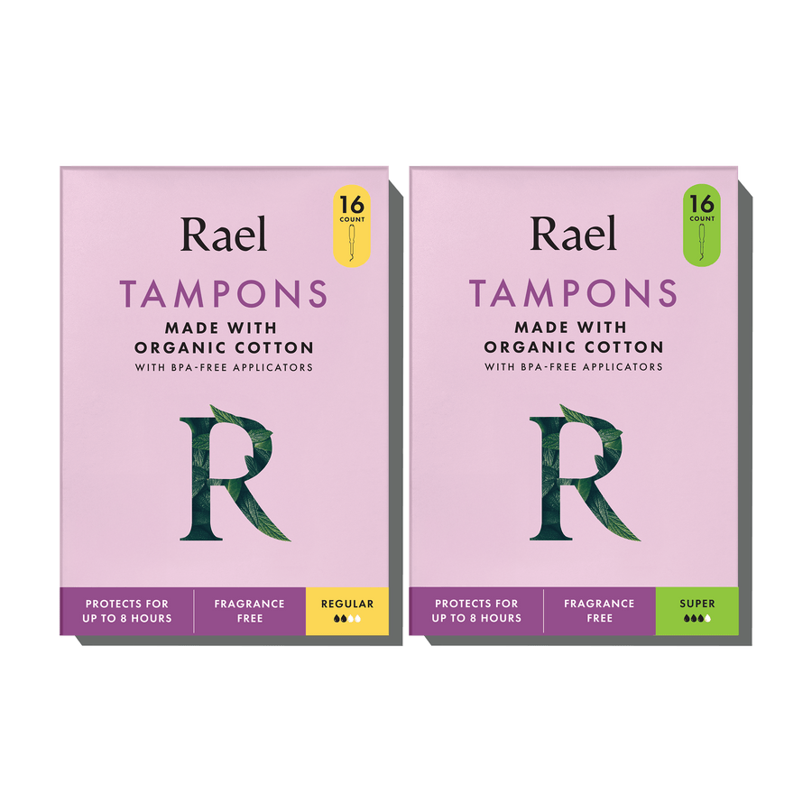 Tampon Variety Pack Made With Organic Cotton C3